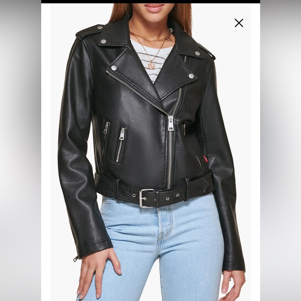 Levi Strauss leather jacket